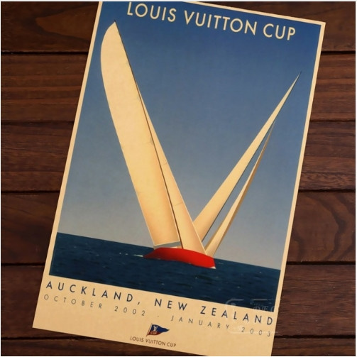 Louis Vuitton Cup 2002/03 large original poster by
