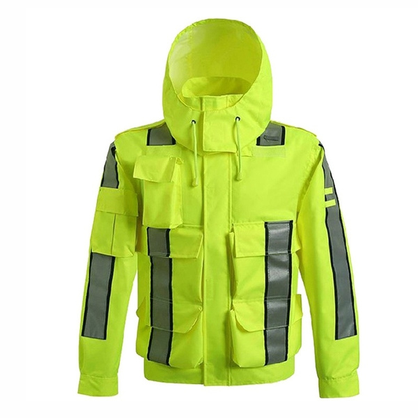 reflective raincoat