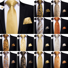 Fashion, wovenjacquardtie, gold, Necktie