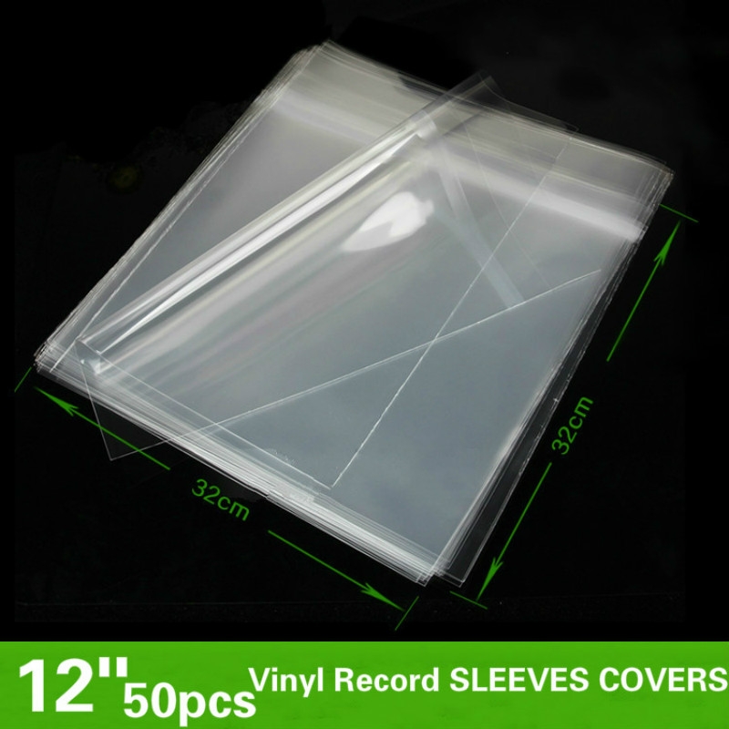 Set of 250 6 mil Clear Vinyl Front 6 1//4 x 11 Adhesive Back Vinyl Plastic Sleeve 1.122 Each Long Side Opening