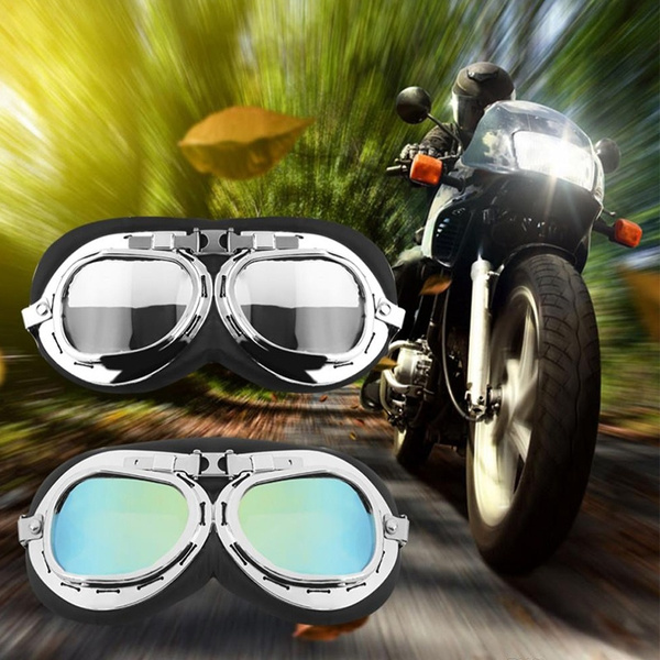 MUXSAM Vintage Motorcycle Goggles, ATV Motocross India | Ubuy