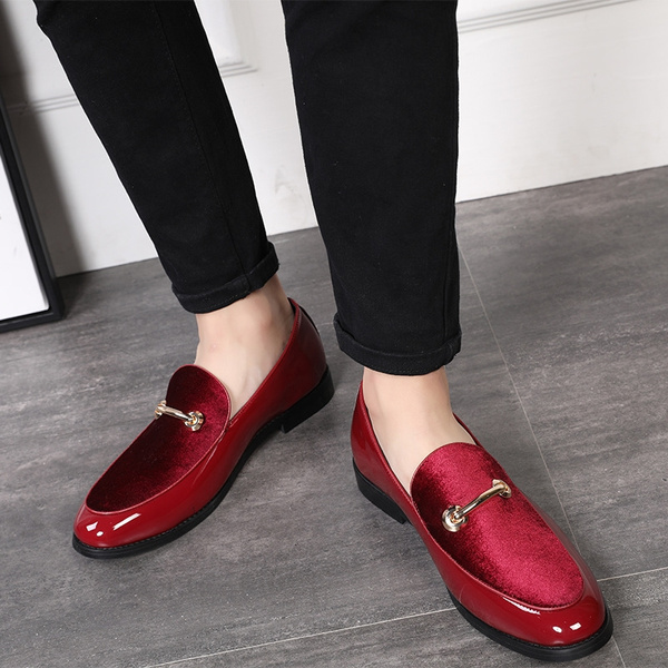 Men's Leather Shoes Men Driving Shoes Flat Men's Shoes Wedding Men Dress  Shoes