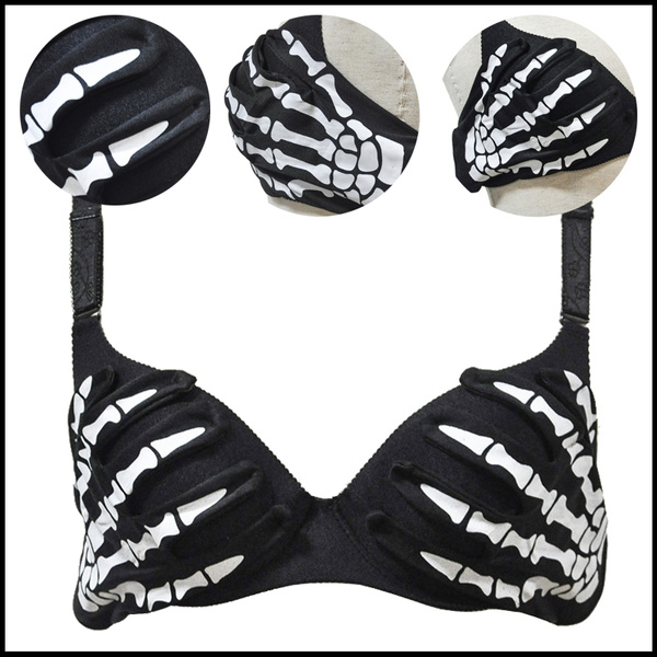 Skeleton bralette sales