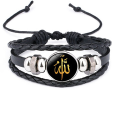 arabicmuslimbracelet, fashionablebracelet, leatherjewelry, leather