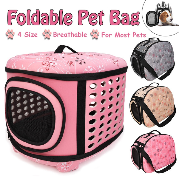 For Cat Dog Puppy Guinea Pig Hamster(3 Colors) [Foldable,Breathable] Mini/Small/Medium/Large Portable Pet Handbag Shoulder Bag Travel Carrier | Wish
