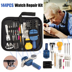 1pc/144pcs Watch Case Holder Opener Pin Link Remover Spring Bar Watchmaker Repair Tool Kit