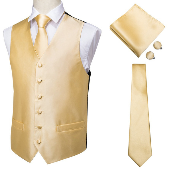 Gold clearance wedding vest