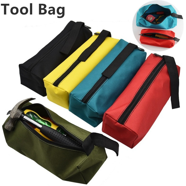 Oxford Canvas Waterproof Storage Hand Tool Bag Screws Nails Drill