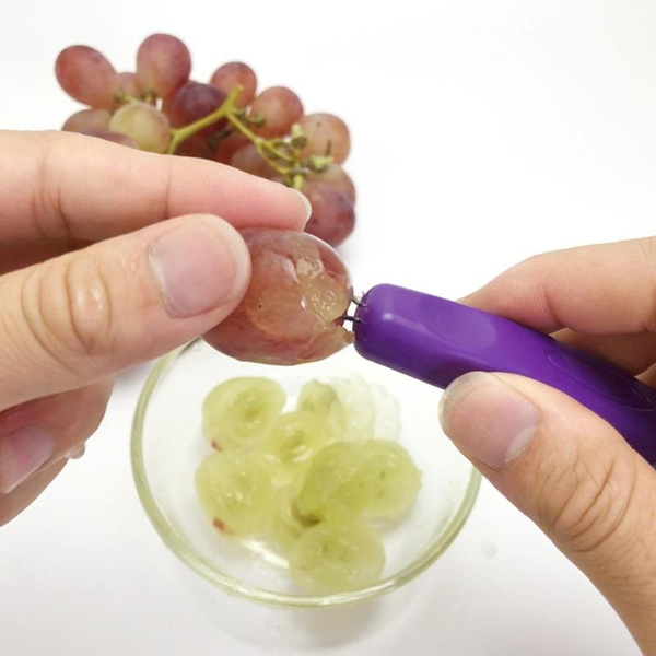 1 Pcs Grape Peeler Convenient Grape Slicer Cutter