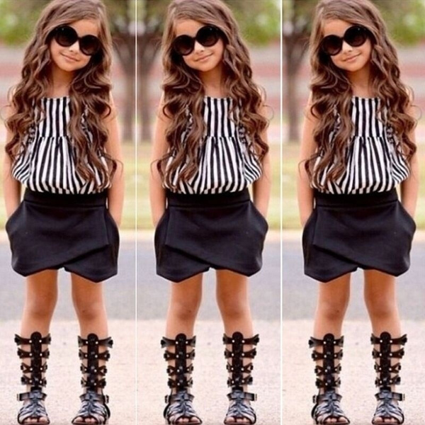 Cute Kids Girls Clothing Set - Fashion Wear