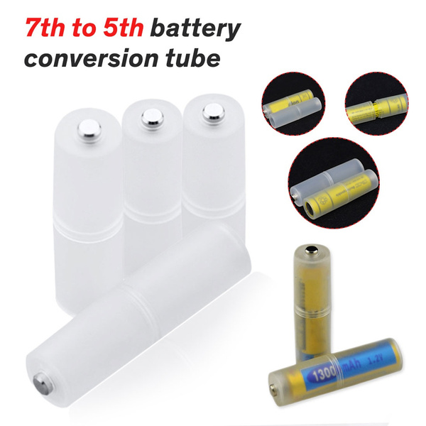 1xAAA To AA Size Cell Battery Holder Case Converter Adapter Switcher Plastic Box
