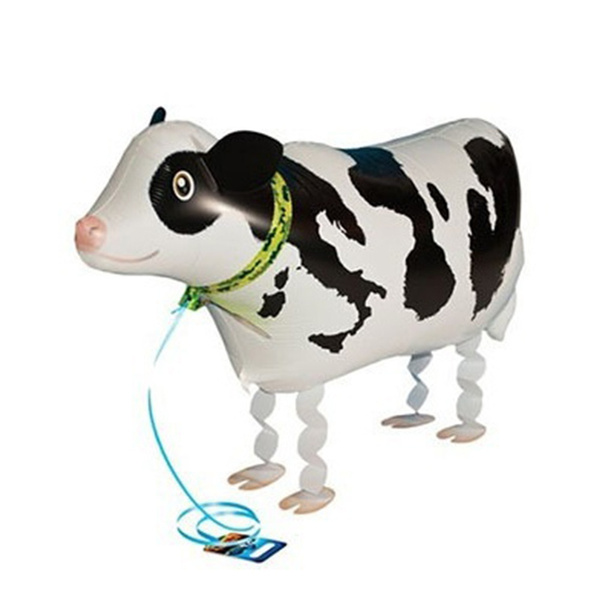 Farm Animal Pet Baby Wedding Helium Birthday Foil Balloon Cow Shaped Party 
