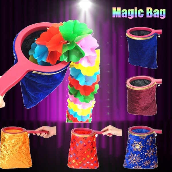 Handle appear disappear magic prop magicians stage change bag magic trick G*HWC 