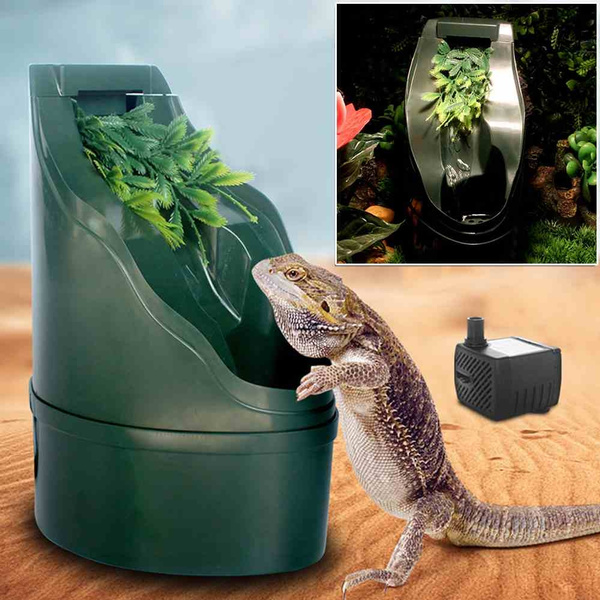 Brand New Reptile Drinking Water Fountain Dispenser Chameleon Lizard ...