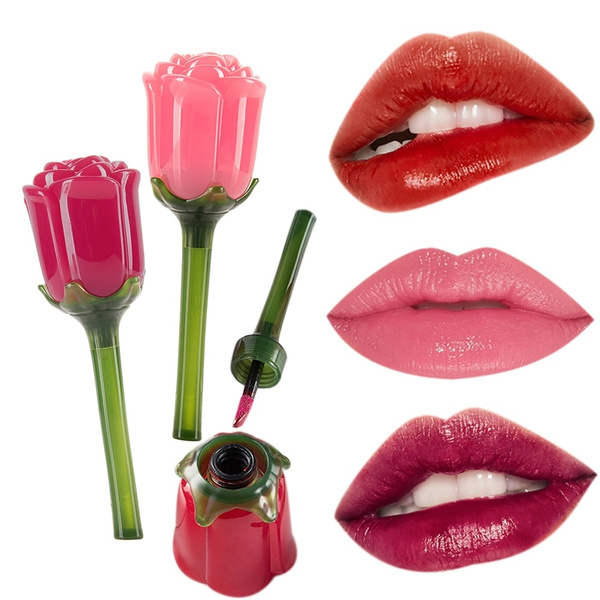 rose flower lipstick