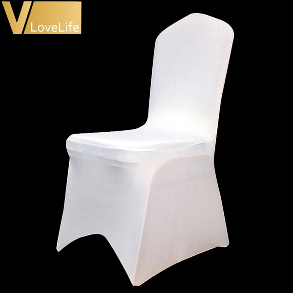 Universal Elastic Spandex Chair Covers For Wedding Party Venue Decoration 