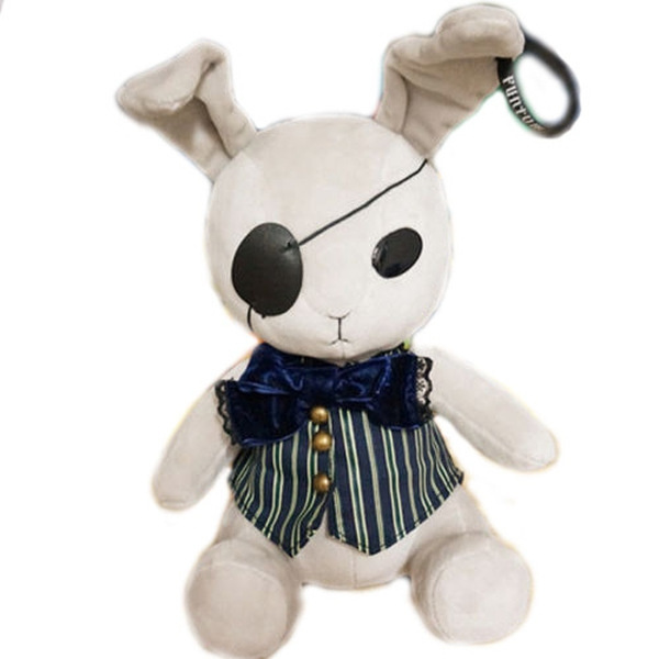 Big Black Butler Ciel Phantomhive Rabbit Plush Toy Mascot Doll ...