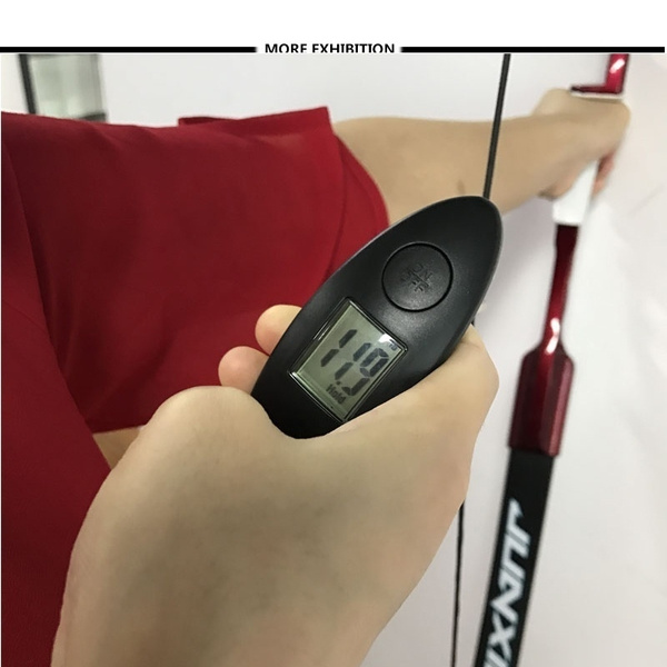 New Archery Bow Pounds Lbs Measuring Digital 88lbs Hanging Scale Bow Pounds Meter Test Tool for