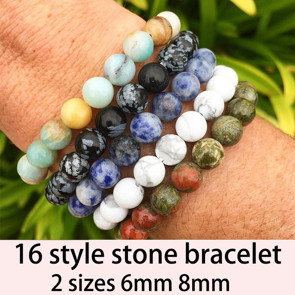 Silver Wire and Semi Precious Stone Bracelet | Semi precious stone bracelet,  Stone bracelet, Turquoise watch band