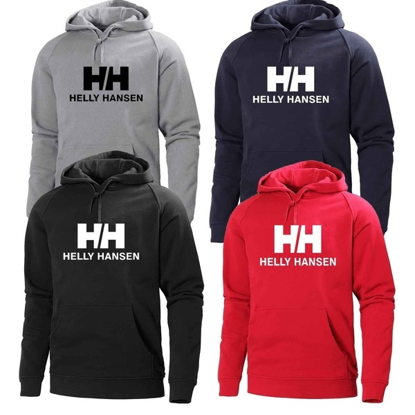 helly hansen red moletom com capuz