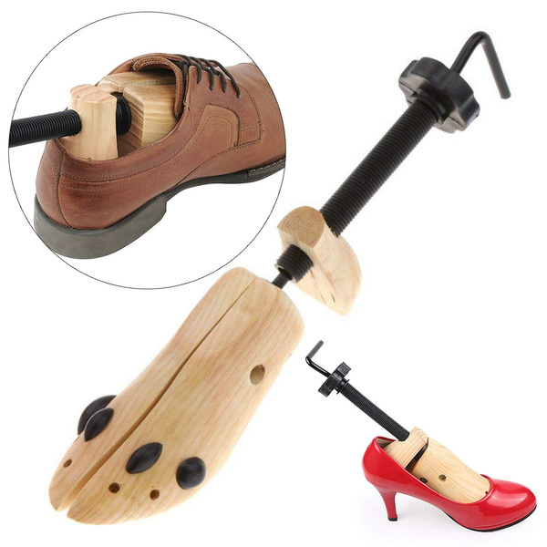 Unisex 2-way Adjustable Wooden Shoe Stretcher Shoe Expander Shaper Tree US 5-10 