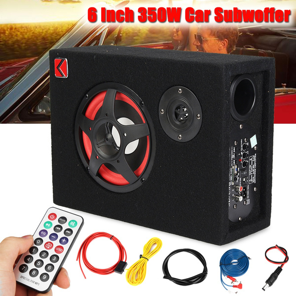 powered subwoofer with remote control