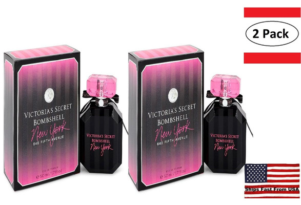 Bombshell New York By Victoria S Secret Eau De Toilette Spray 1 7 Oz For Women Package Of 2 Wish