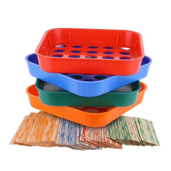 Large Assorted Color Multi Purpose Plastic Trays