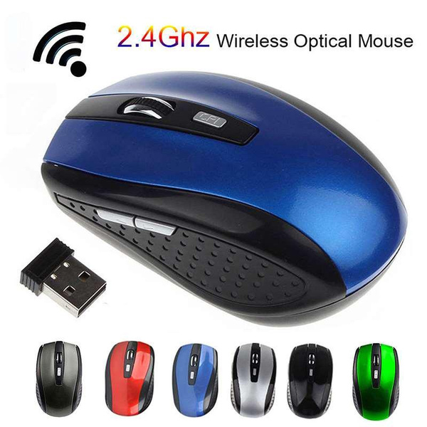 2.4GHz Wireless Cordless Mouse Mice Optical Scroll For PC Laptop Computer USB 