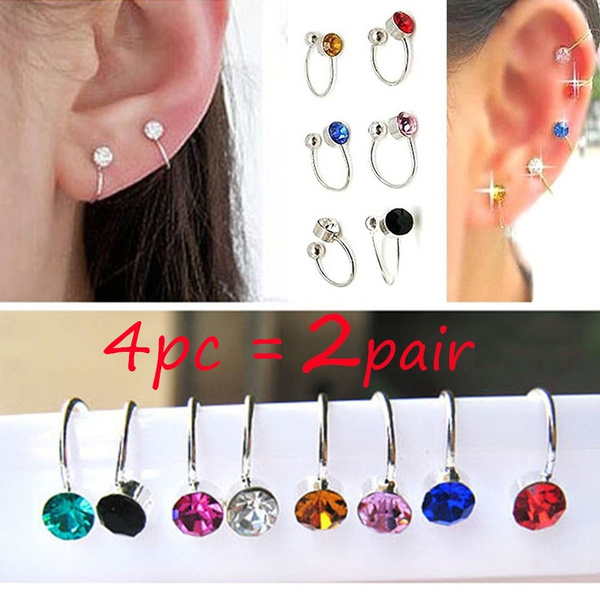 Clip on hot sale ear piercings