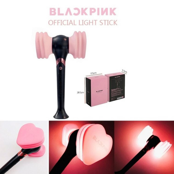 For BLACKPINK New Fashion Kpop Blackpink Concert Kpop Lamp Lightstick  OFFICIAL LIGHT STICK JENNIE ROSE Stick LED Lamp Light