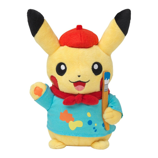 artist pikachu plush