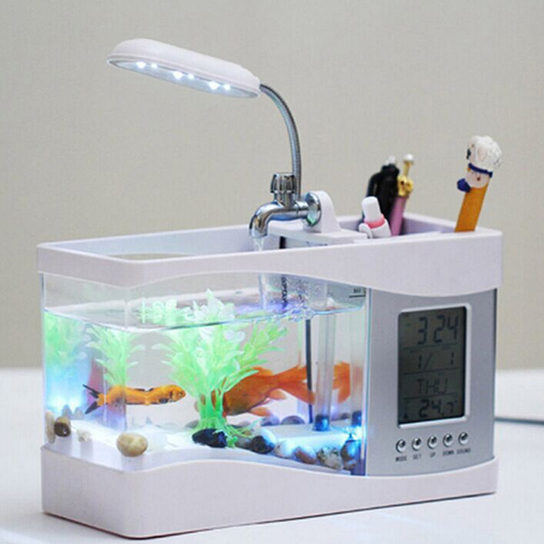 Large self cleaning top fish tank