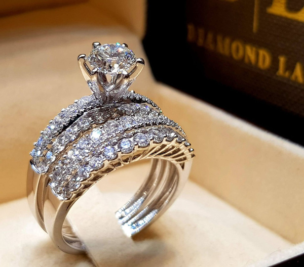 Women's Diamond Rings Designs 2024 | dangeparduotuve.lt