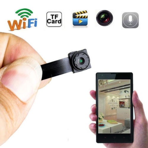 HD Wireless Hidden Spy Camera Mini Micro DVR Nanny WIFI Pinhole Portable Live