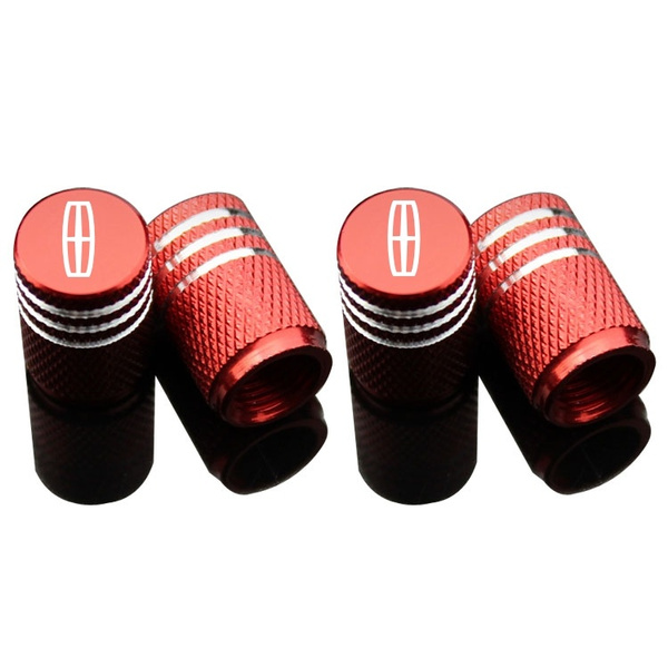 4pcs/set Multicolor Aluminum Car Wheel Tire Valves Tyre Stem Air Caps