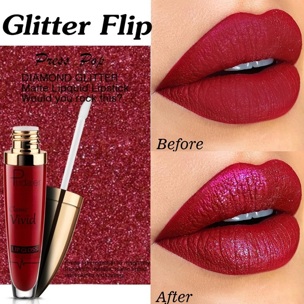 glitter changing lipstick