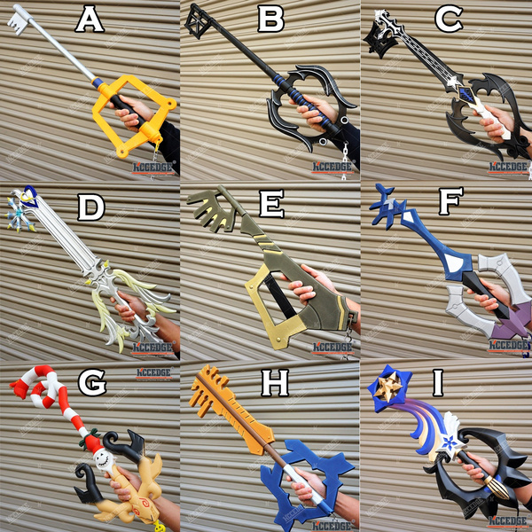 Usa Seller Fast Shipping Kingdom Hearts Toy Foam Keyblade Sora Oblivion Key Blade Cosplay Halloween Party Wish