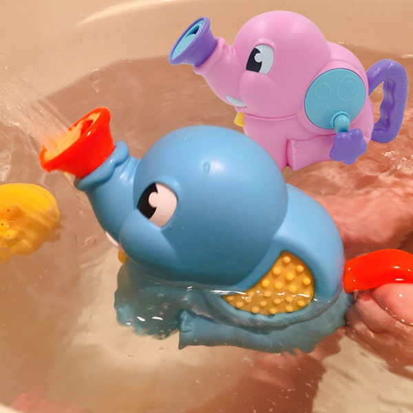 bath toy pumps water