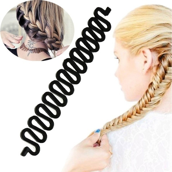 Women Girls Magic Hair French Braid Twist Styling Tool For Fashion Women Girls Magic Hair French Braid Twist Styling Tool For Fashion