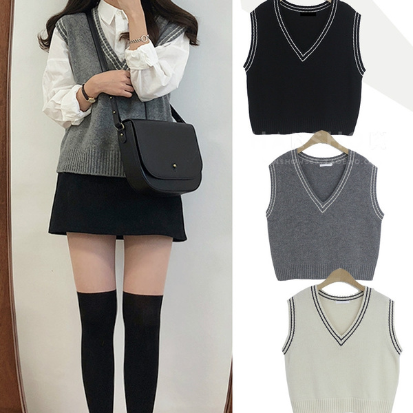 womens jumper vest