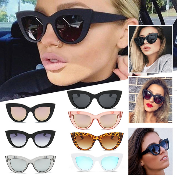 New Fashion Ladies Women Cat Eye Vintage Rockabilly Sunglasses Eyewear Glasses 