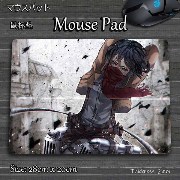 Mousepad Shingeki no Kyojin Mikasa
