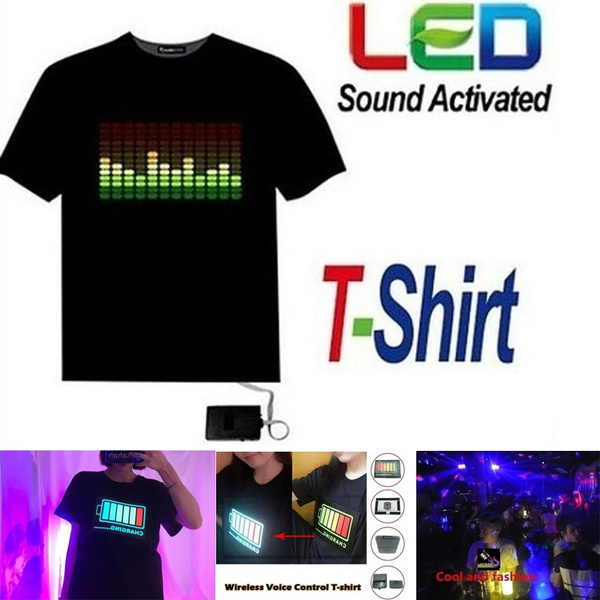 voice activated light up shirt