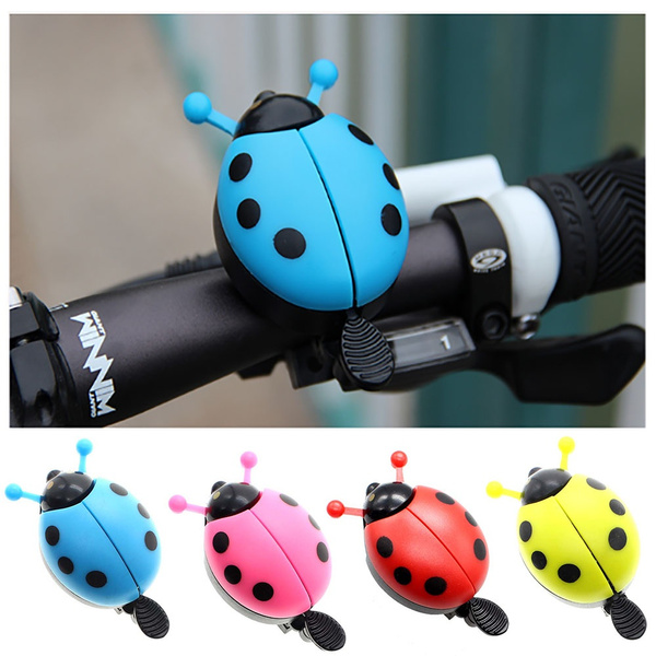 Blue Bicycle Ladybug Bell Tool Bell Ring Beetle Ladybug For Children Durable