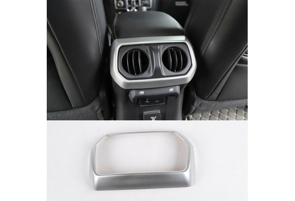 Silver Rear Air Conditioning Outlet Vents Trim Cover For 2018+ Jeep Wrangler  JL | Wish