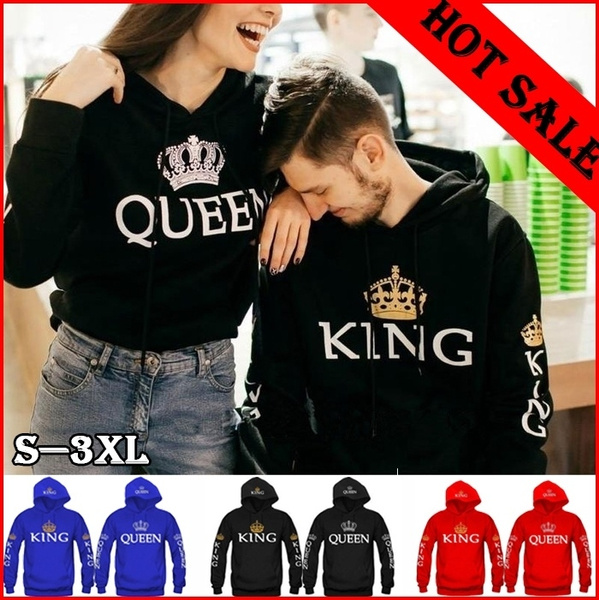 king and queen hoodies wish