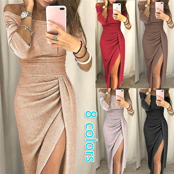 Plus Size Strapless Bodycon Dress