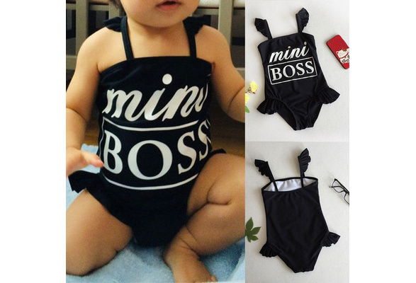 Bathing Suits Mini Boss Printed 