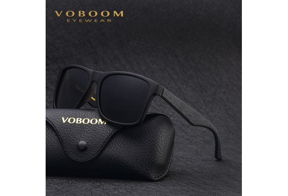 VOBOOM Mens Polarized Sunglasses Outdoor Sports Oversize Eyewear Driving  Glasses
